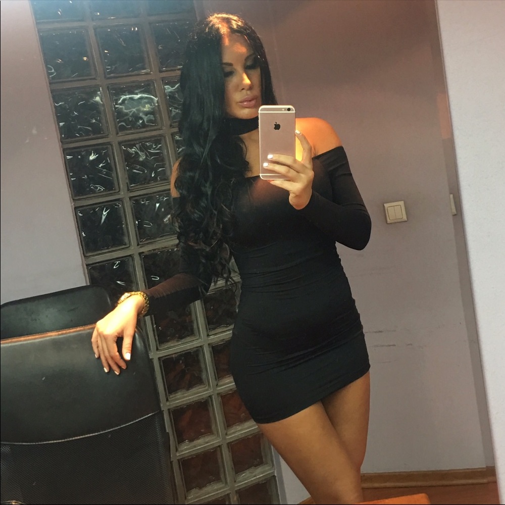BLACK DRESS MINI